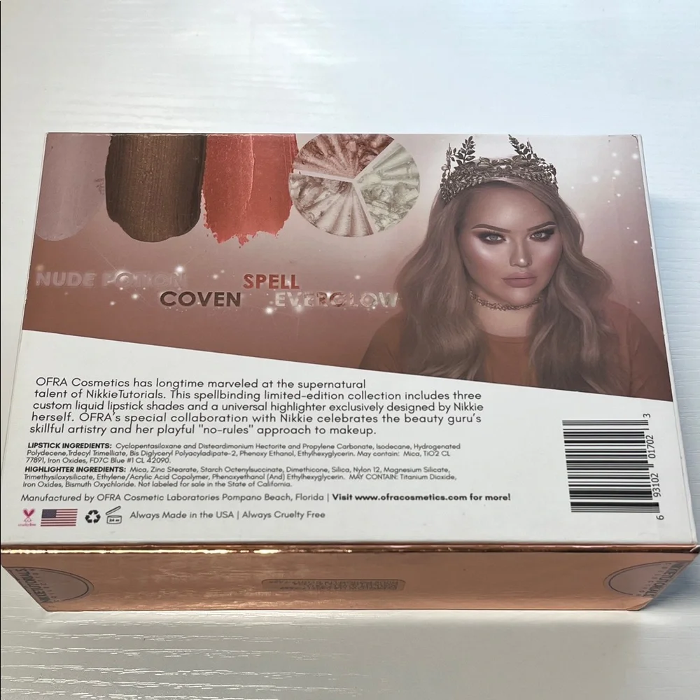 OFRA x NikkieTutorials Glam Set in Gold and White - Picture 6 of 6